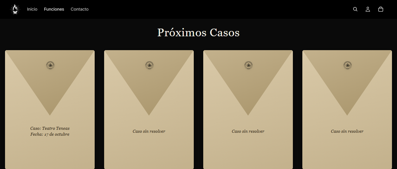 Sección Próximos Casos